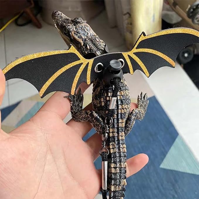 Bearded Dragon Harness Leash Set,Adjustable Lizard Leash Harness, 3 Pack Reptile Lizard Harness Leash with Traction Rope for, for Amphibians