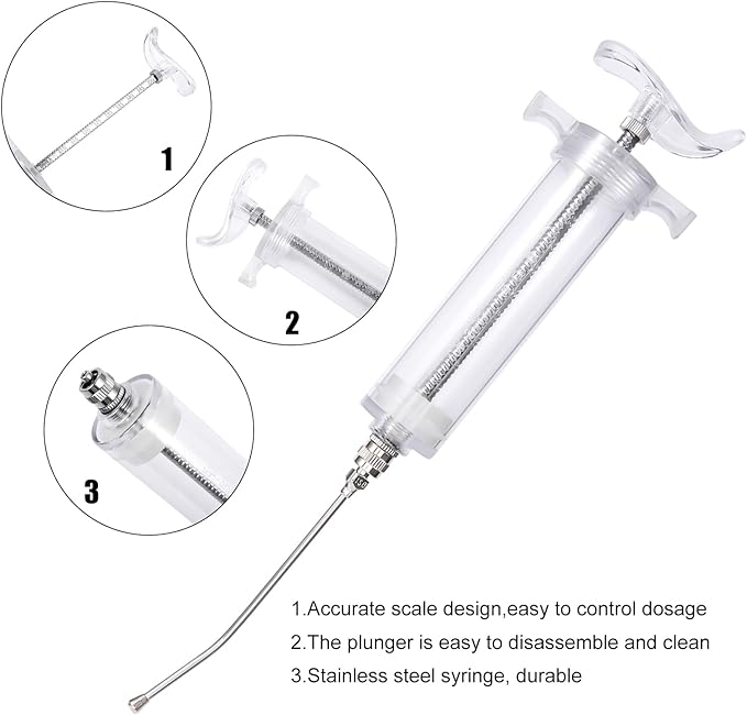20ML Baby Bird Feeding Syringe Set Pet Syringe with 6 Pcs Curved Gavage Feeding Tubes and Bird Drinker Stainless Steel Metal Feeding Spoon for Baby Birds Parrot Small Pet