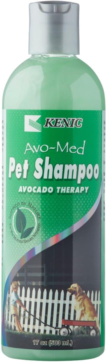 Kenic Ultra Nourishing AVO-Med Pet Conditioning Shampoo, Made in USA with Naturally Derived Ingredients, Soap & Paraben Free, pH Balanced