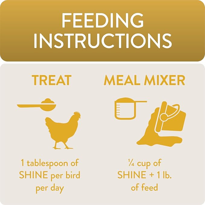 Shine, Functional Poultry Treats for Skin and Feather Support, 3.5 lb