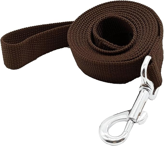 Nylon Dog Training Leash, Traction Rope, 4Ft /5 Foot /6 Feet Long, 5/8 inch 3/4 Inch 1 Inch Wide, for Small and Medium Dogs