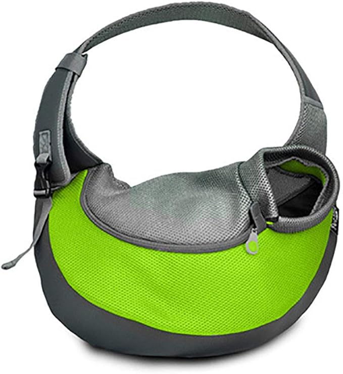 Pet Dog Sling Carrier Breathable Mesh Travel Safe Sling Bag Carrier for Dogs Cats
