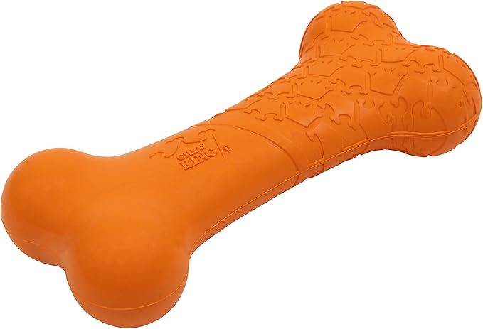 Chew King by Mammoth Bacon Flavor Rubber Bone