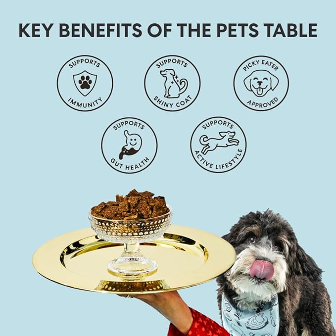 The Pets Table Grain Free Air Dried Dog Food 2 Pack - Beef & Berries + Salmon & Whitefish, 48 Ounce (Pack of 2)