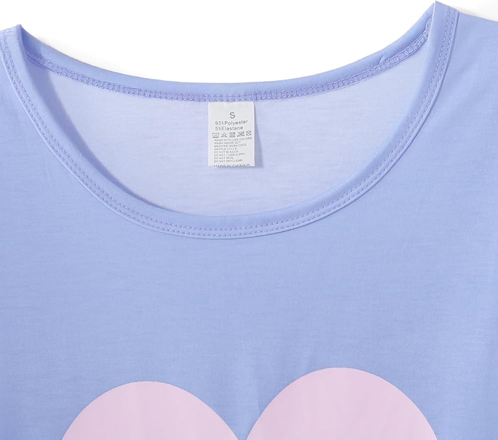 YIJIU Women's Sleepwear Long Sleeve Top and Pants Pajama Set Panda Print Nighty