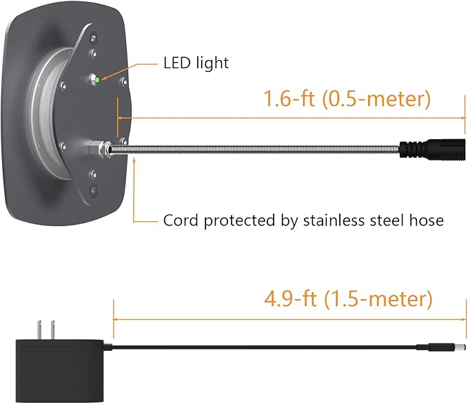 Bird Heater, Thermostatical Bird Warmer for Parakeets, IP67 Waterproof Bird Accessories and Supplies, 12V