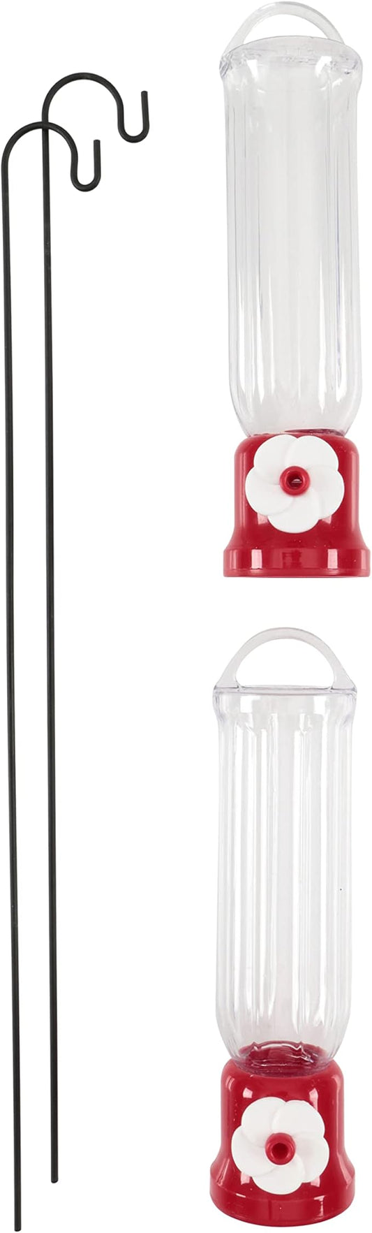 Pennington Planter Hummingbird Feeder 2 Pack 2.3 Ounce Capacity