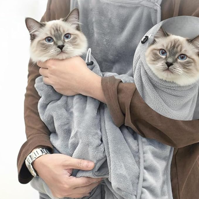 Cat Apron Carrier, Pet Sleeping Bag, Kitten Hands-Free Soft-Sided Carrier Pouch Sling for Small Sized Animals Cat Carrier Pouch Pet Sling Carrier for Small Sized Animals (B,1Pcs)