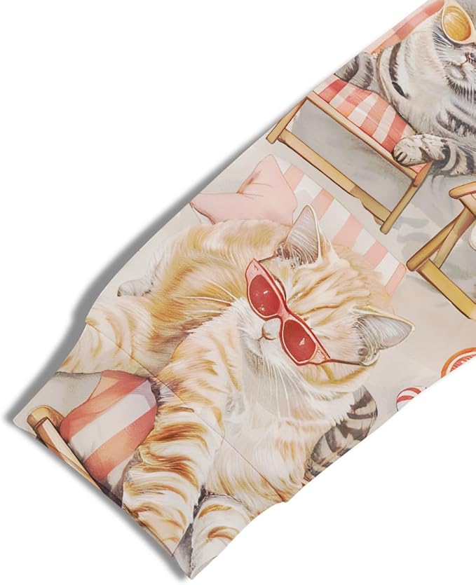 Unisex Adults 3D Dog Cat Printed Hoodies for Men Women Pullover Novelty Sweatshirts with Pockets