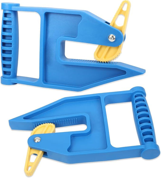Heavy Duty Stall Mat Gripper, a Pair of Mat Mover Tool - Effortless Remover for Thick Rubber Mats in Horse Stalls, Barn, Gym, Trailer - Easy Lift & Move to Save Your Back