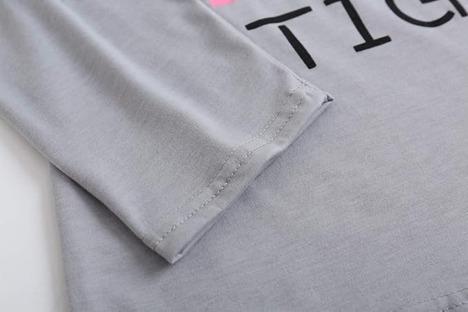 YIJIU Women's Sleepwear Long Sleeve Top and Pants Pajama Set Panda Print Nighty