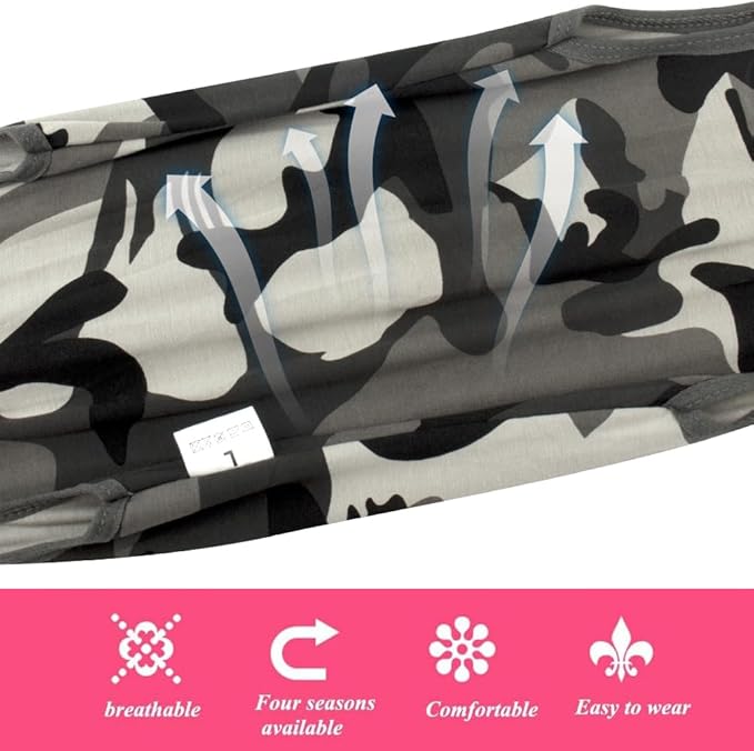 Cat Recovery Suit for Abdominal Wounds or Skin Diseases, Cat Onesie for Cats After Surgery Female Kitten Recovery Suit, Breathable E-Collar Alternative for Cats After Spay Anti Licking Wounds