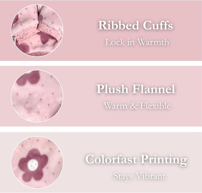 Cat Flannel Floral Clothes, Warm Soft Winter Jumpsuit Flower Prints Sweater Shirt Clothing for Hairless Sphynx, Devon & Indoor Kittens (Blue, XL)