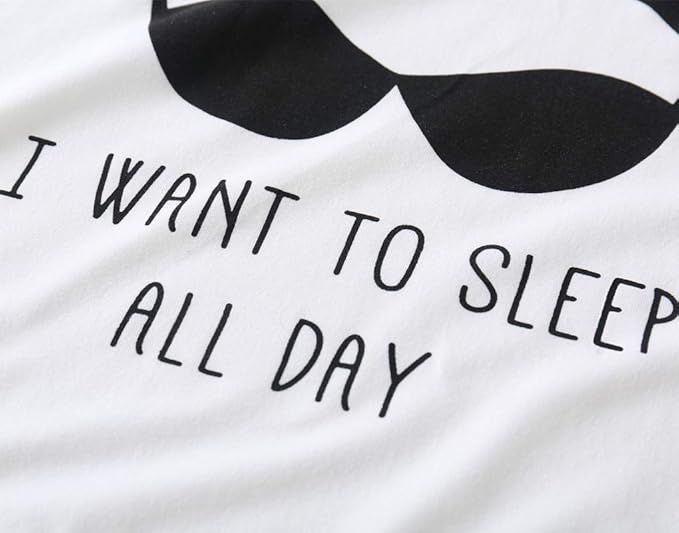 YIJIU Women's Sleepwear Long Sleeve Top and Pants Pajama Set Panda Print Nighty