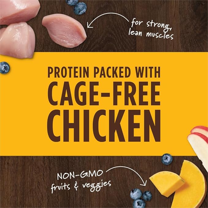 Instinct Raw Boost Mixers, Freeze Dried Dog Food Topper, Grain Free - Cage Free Chicken, 6 oz. Bag