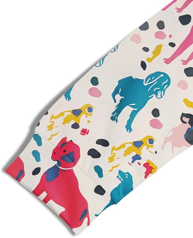 Unisex Adults 3D Dog Cat Printed Hoodies for Men Women Pullover Novelty Sweatshirts with Pockets