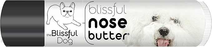 The Blissful Dog Bichon Frise Unscented Nose Butter, 0.15-Ounce