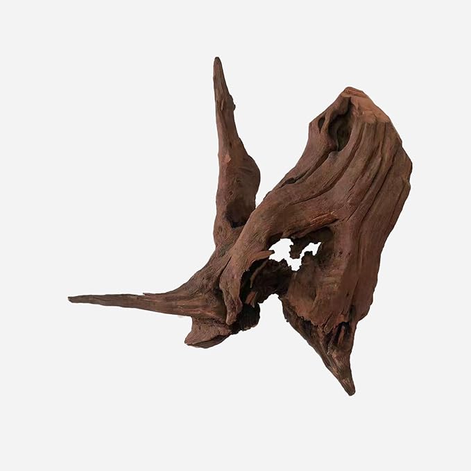 LYPHARD AQUARIUMS Natural Driftwood for Aquarium Decor, L14.57×W11.81×H12.2 Inches Large Drift Wood Decorations for Reptile Hide, Fish Tank, Optional Shapes