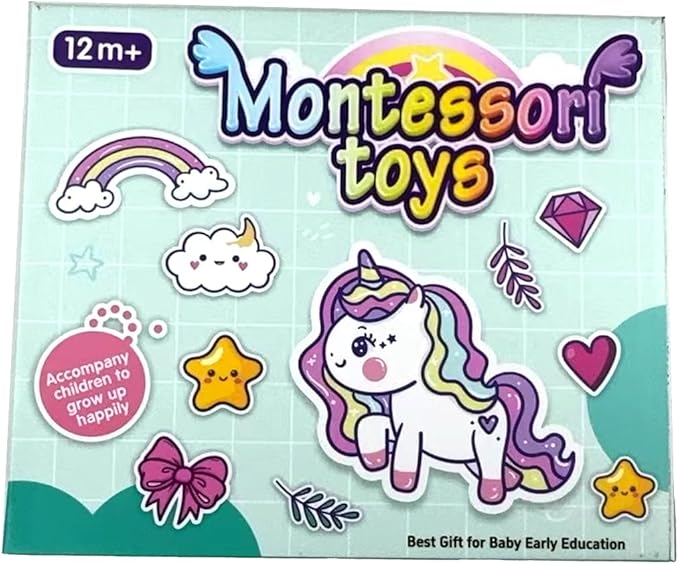 3 in1 Baby Toys 12 to 18 Months - Busy Board Sensory Toys, Tissue Box Toy, Pull String Teether, Learning Toy for Babies, Infant Gifts for 12 18 Months Old