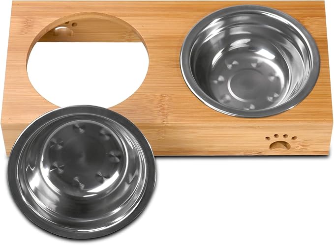 Personalized Dog Bowl,Stainless Steel Custom Named Dog Bowl, One Can Solve Food and Water, Suitable for Cats and Dogs