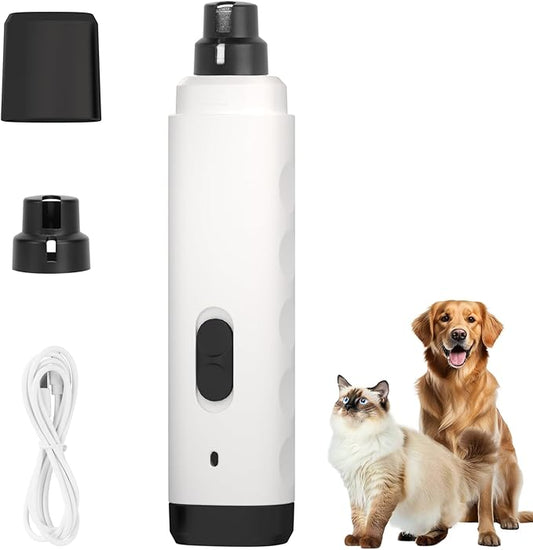 Silent Groom Pro Nail Grinder, Silent Groom Pro for Dogs, Dog Nail Trimmer USB Rechargeable Pet Nail Grinder Dog Nail Trimmers Pet Paws Grooming Smoothing Tool