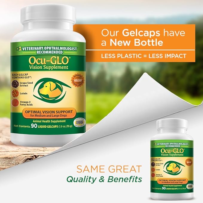 Ocu-GLO for Medium to Large Dogs, 11+ lb, 90 Count