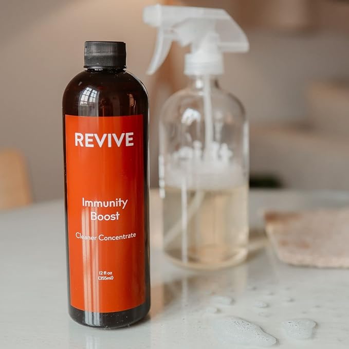 Immunity Boost Cleaner Concentrate by REVIVEEO - Multi-Purpose, All-Purpose, Concentrated, Mopping, Nontoxic, Plant Based