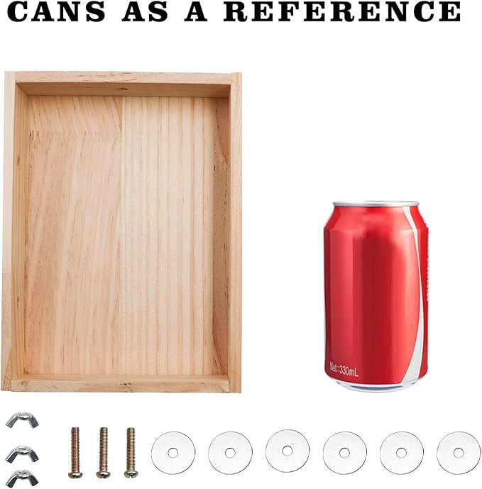 Bird Cage Accessories, Wooden Food Dish for Small to Medium Birds, Bird Feeder for Cage, Bird Food Bowl for Budgie, Cockatiel, Lovebird, Conure, Parakeet, Canary, Kakariki