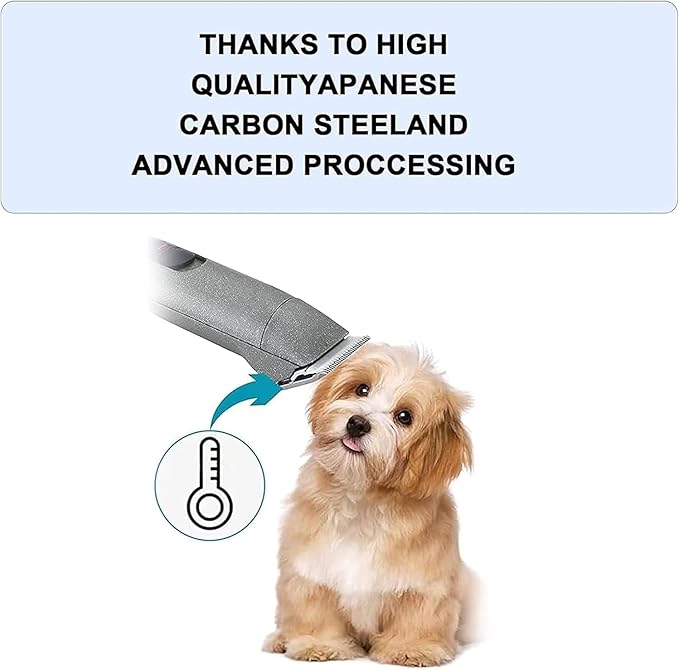 T84 Blade Dog Grooming Replacement Blades Compatible with Andis Dog Clippers
