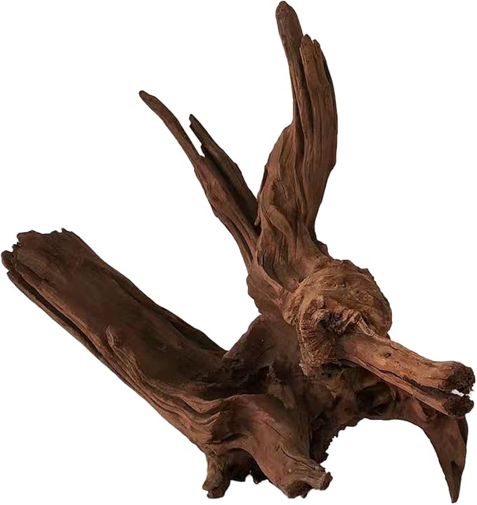 LYPHARD AQUARIUMS Natural Driftwood for Aquarium Decor, L17.32×W12.2×H18.11 Inches Large Drift Wood Decorations for Reptile Hide, Fish Tank, Optional Shapes