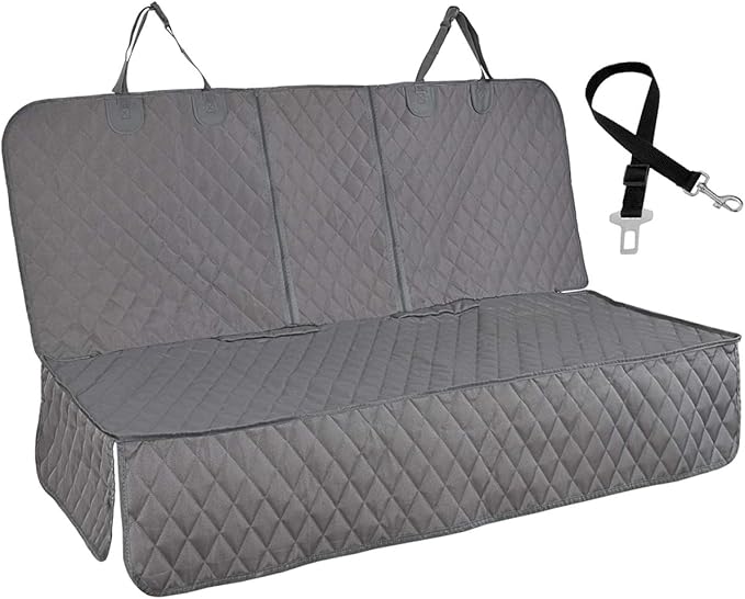 Honest Dog Car Seat Covers, Dog seat Cover with Side Flap for Cars, Trucks, and Suv's - Waterproof & Nonslip Pet Seat Cover for Backseat