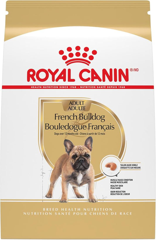 Royal Canin Breed Health Nutrition French Bulldog Adult Dry Dog Food, 6 lb Bag