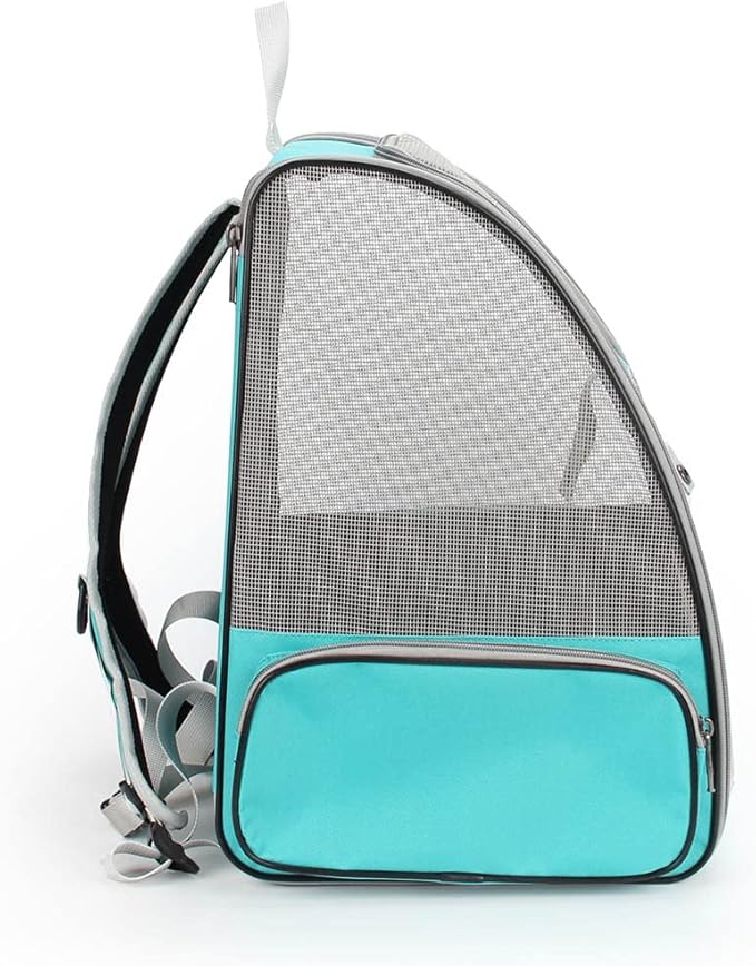 Lollimeow Cat Backpack Carrier, Ideal for Small Animals & Puppies, Airline Approved,Safe for Travel, Hiking, Vet Transport & Outdoor Use Fully Ventilated Design for Ultimate Comfort On-The-Go