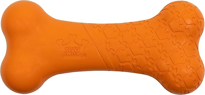 Chew King by Mammoth Bacon Flavor Rubber Bone
