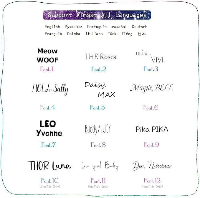 Cats Dogs ID Tags Personalized Engraving Birth Flowers Pattern for Custom Pets Collar Accessories Matt Stainless Steel Extra Small Round Name Plate