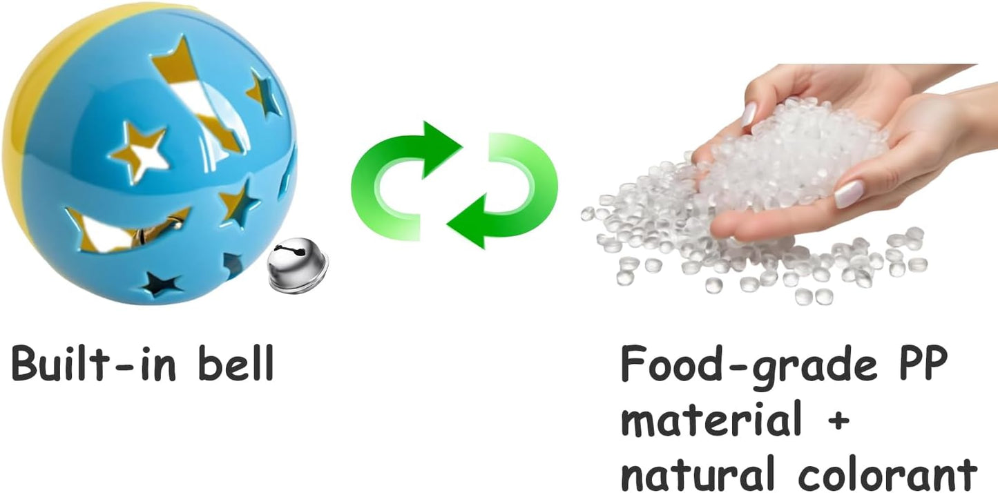 6-Pack Cat Toys for Kittens and Cats, On Cloud Nine (1.5'', Basic Cat Toy Set)