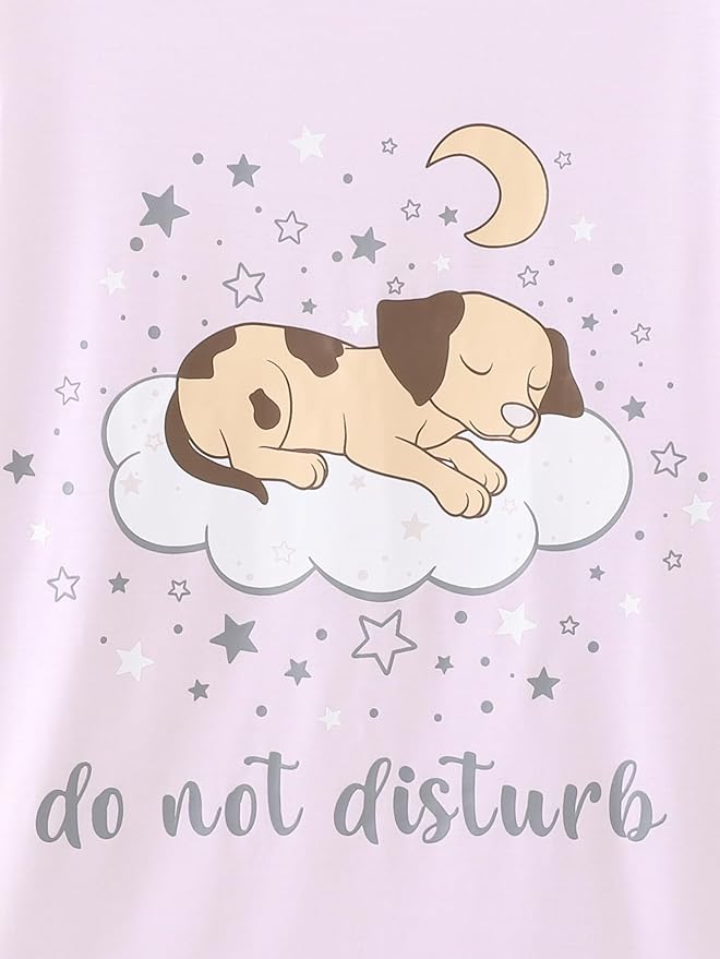 YIJIU Women's Sleepwear Long Sleeve Top and Pants Pajama Set Panda Print Nighty