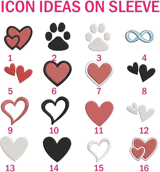 NAZENTI Custom Dog Mom Embroidered Sweatshirt with Pet Name on Sleeve, Fur Mama, Dog Lover Gifts