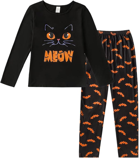 YIJIU Women's Sleepwear Long Sleeve Top and Pants Pajama Set Panda Print Nighty