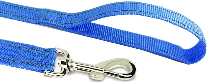 Reflective Dog Leash 4Ft /6 Feet Long, 3/4 Inch Wide, for Small and Medium Dogs