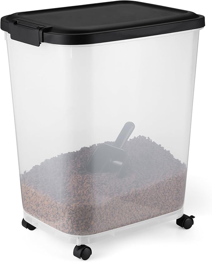 Amazon Basics Pet Food Storage Container 50lbs