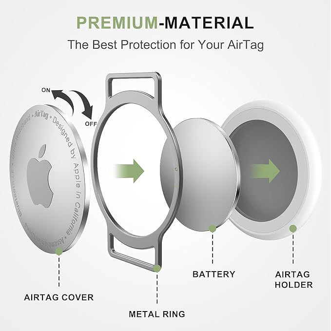 AirTag Cat Collar,Ultra Elastic Cat Tracker Collar with Apple Air Tag Holder, [Lightweight][Scratch Resistant] Stepless Adjustable GPS Pet Collar for Cats Kittens (Khaki)