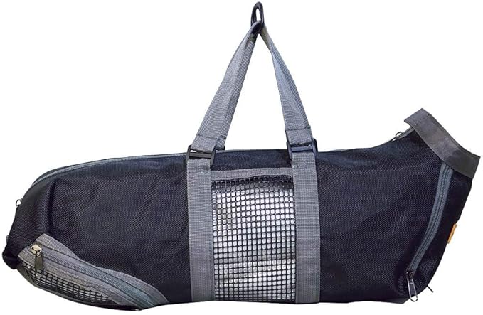 Cinf Cat Nail Clipping Cleaning Grooming Restraint Bag No Scratching Biting for Bathing Nail Trimming Injecting Examining(Black,S)