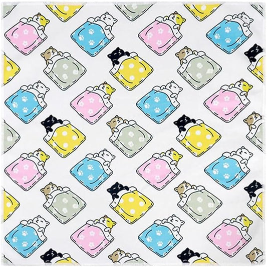 Cat Wrap for Cutting Nails Large Size 31.5in Self-Adhesive Cat Grooming Wrap Cat Nail Clipper Hammock Soft Cat Restraint Bag for Nail Clipping Cat Grooming Supplies(Under 18lbs)