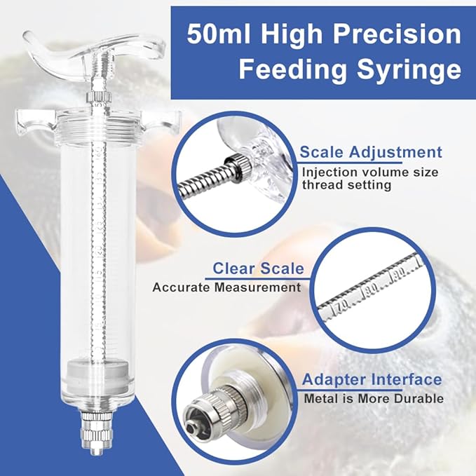 12 PCS Baby Bird Feeding Syringe Set with Storage Bag Professional Parrot Syringe Feeder Bird Hand Feeding Tubes Kit for Parakeets, Cockatiels, African & Amazon Grey Parrots, Cockatoos, Macaws