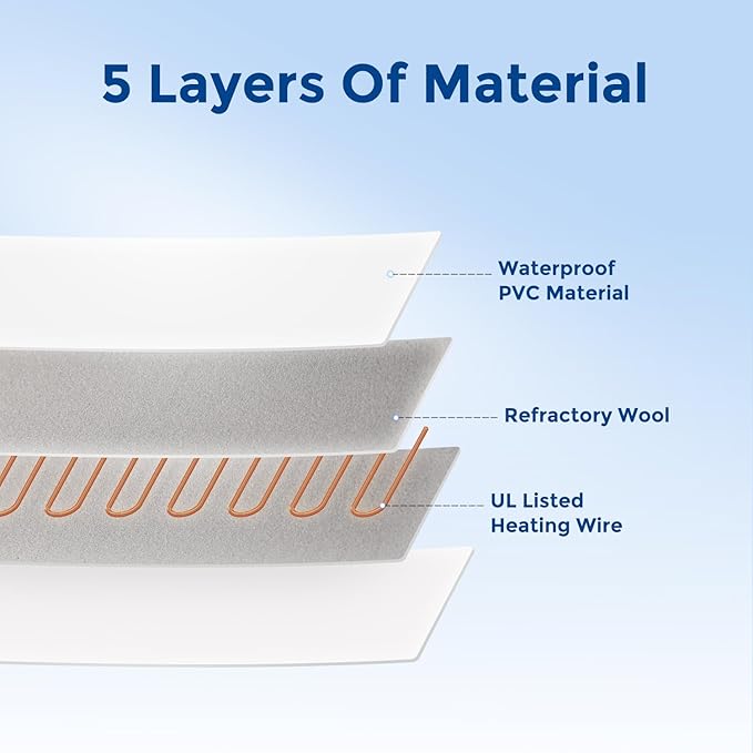 Heated Cat Bed Indoor - Adiustable Temperature Pet Heating Bed with Timer and Chew Resistant Cord, Washable Puppy Bed with Non-Slip Bottom, 21" x 21" x 8", Khaki