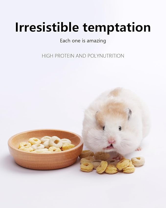 Niteangel Hamster Snack & Treats Toy: - Small Animal Natural Treat Mix for Dwarf Syrian Robo Hamsters Gerbils Mice Lemmings Degus or Other Small-Sized Pets