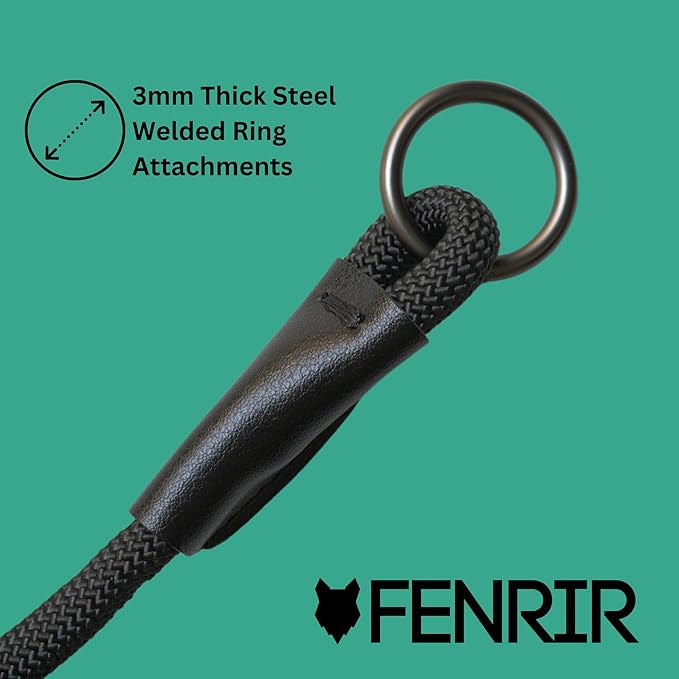 Fenrir Slip Collar with Spring Loaded Limiter Black (Large)