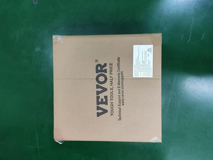 VEVOR 0.56Inch 48sq.ft 12 Tiles Gym Flooring for Home Gym, Rubber Top with High Density EVA Foam,25 x 25In Gym Floor Exercise Equipment Mats, Interlocking Gym Mats, Puzzle Workout Mats, Black & Grey