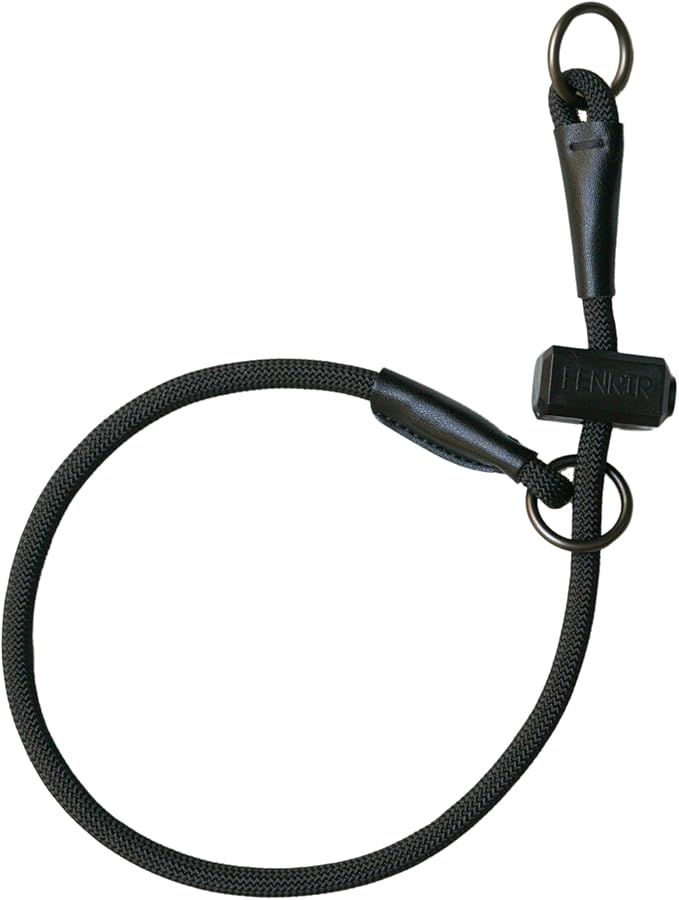 Fenrir Slip Collar with Spring Loaded Limiter Black (Large)